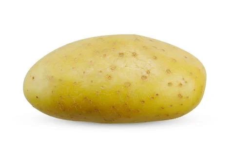 Potato isolated on white background. Stock Photos