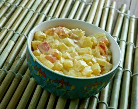 Potato kurma Fotos Stock