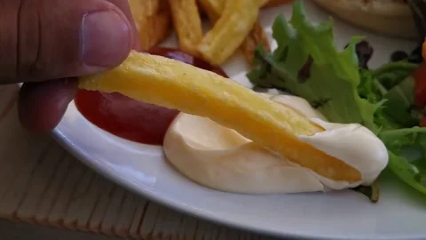 Potato on Mayo 動画素材 165589230