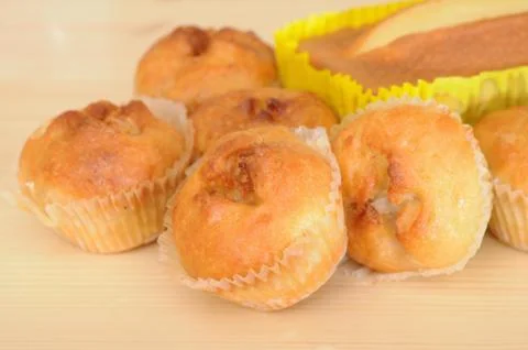 Potato muffin Stock Photos