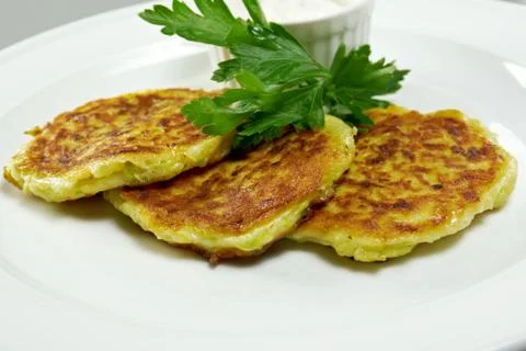 Potato pancake Foto stock