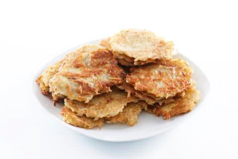 Potato pancakes Foto stock