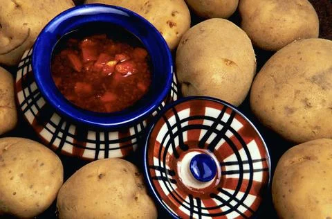 Potato Pickle Stock Photos