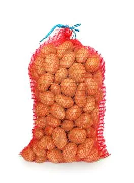 Potato sack Stock Photos