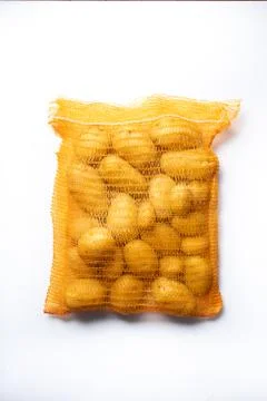 Potato sack Stock Photos
