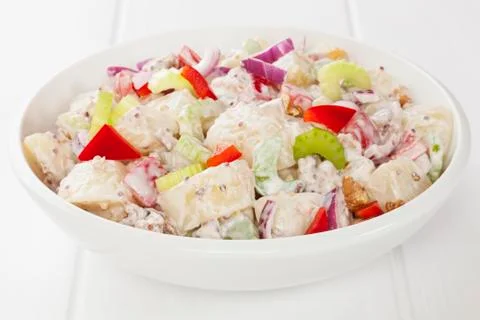 Potato salad Stock Photos