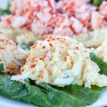 Potato salad Stock Photos