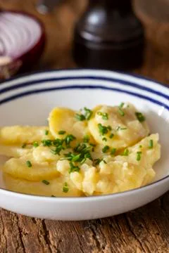 Potato salad Stock Photos