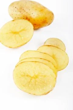Potato slice Foto stock