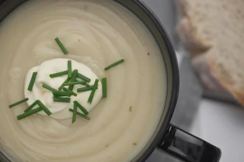 Potato soup Stock Photos