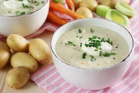 Potato Soup Stock Photos