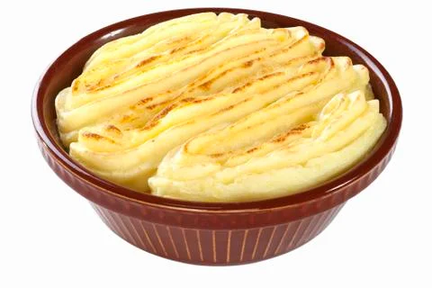 Potato topped pie Stock Photos