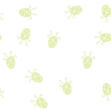 Potato vegetable character glyph vector seamless pattern 스톡 일러스트