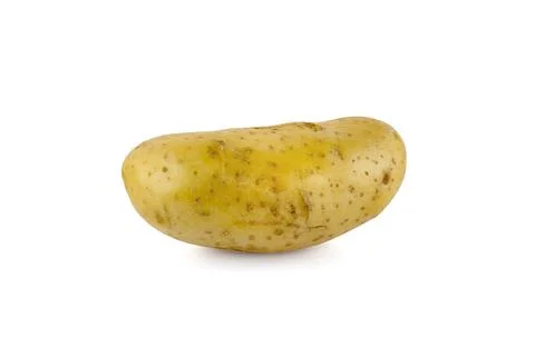 Potato vegetable isolated on white background Foto stock