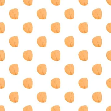 Potato vegetable seamless pattern for organic food background 스톡 일러스트