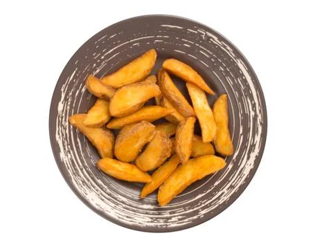 Potato wedges Stock Photos
