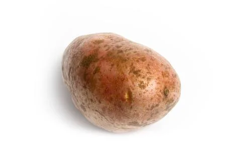 Potato on a white background isolate Stock Photos