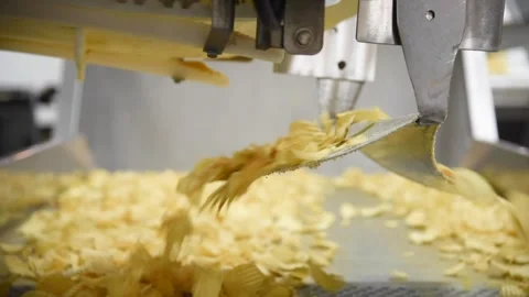 PotatoChipFactoryHD01 Stock Footage 168364025