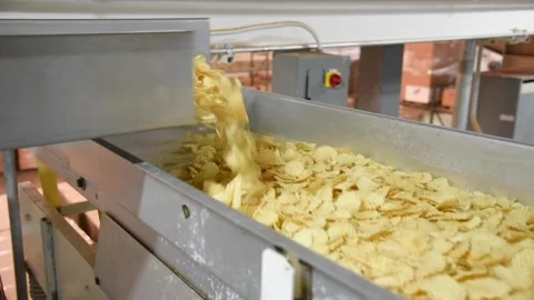 PotatoChipFactoryHD05 Stock Footage 168364023