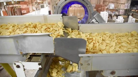 PotatoChipFactoryHD06 Stock Footage 168364030