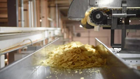 PotatoChipFactoryHD07 Stock Footage 168364036