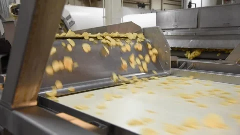 PotatoChipFactoryHD10 Stock Footage 168364042
