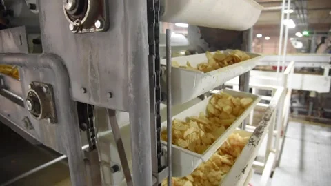 PotatoChipFactoryHD12 Stock Footage 168364046