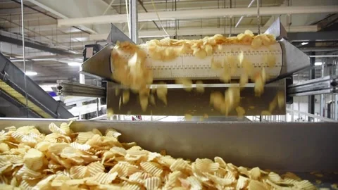 PotatoChipFactoryHD15 Stock Footage 168364059
