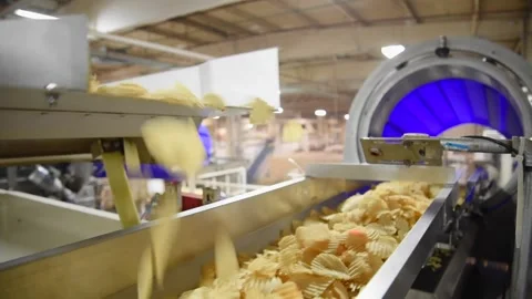 PotatoChipFactoryHD18 Stock Footage 168364057
