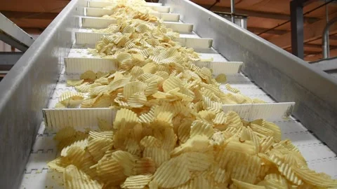 PotatoChipFactoryHD20 Stock Footage 168364067