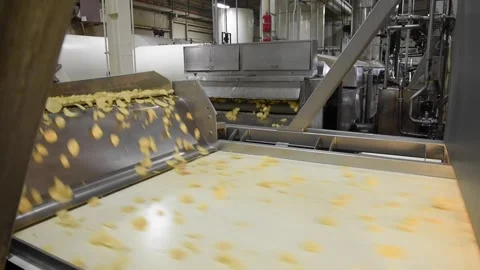 PotatoChipFactoryHD22 Video stock 168364069