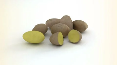 Potatoe Video stock 8629060