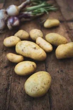 Potatoes 02 写真素材