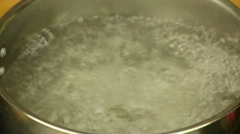 Potatoes in boiling water Stock Footage 49927687