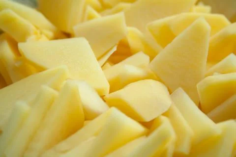 Potatoes close up Stock Photos