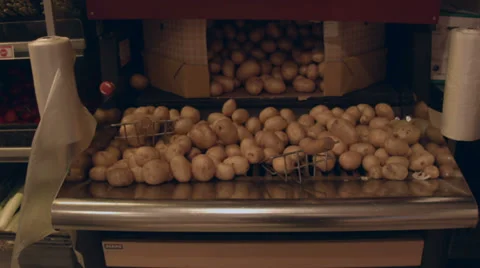 Potatoes Stock Footage 33994769