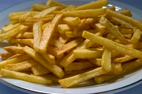 Potatoes fried Stock Photos