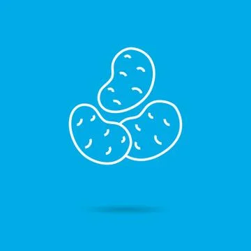 Potatoes Stock Illustration