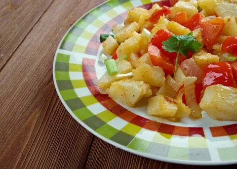 Potatoes o'brien Stock Photos