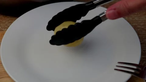 Potatoes out of focus Stock Footage 320248665