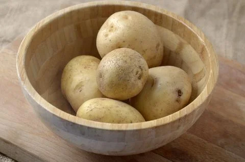 Potatoes Raw Stock Photos