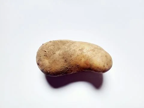 Potatoes on a white background Фото