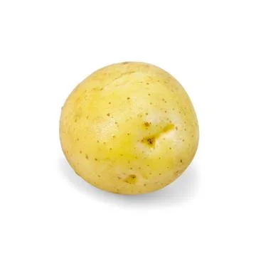 Potatoes yellow one Stock Photos