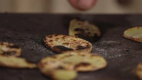 Potatos on the stove 2 Stock Footage 325853316