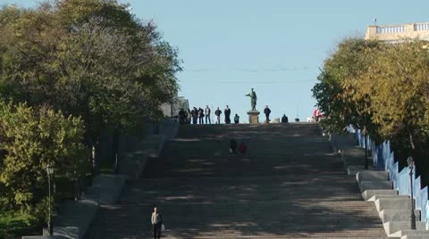 The Potemkin Steps Stock Footage 10735973