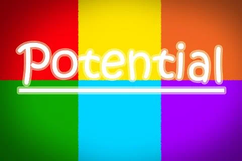 Potential concept Stock Illustration