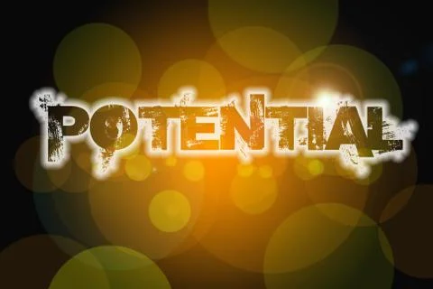 Potential concept 库存插图