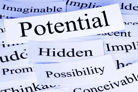 Potential concept Stock Photos