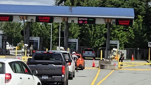Potential Strike by Canada Border Services Agency Agents and Staff Stock Footage 276917312