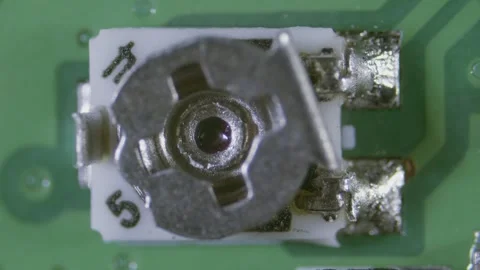 Potentiometer Stock Footage 321401384
